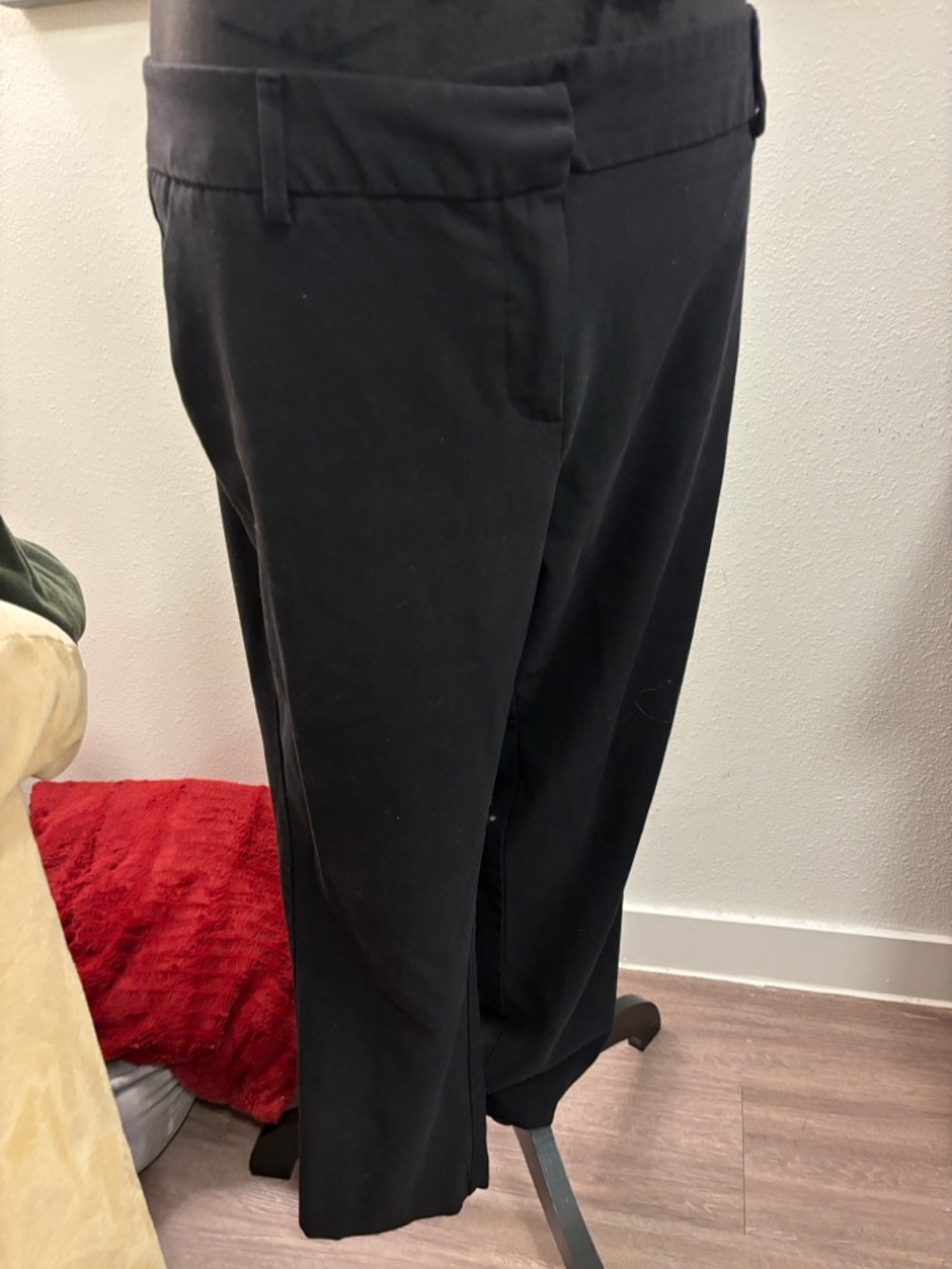 New York & Company Black Straight-Leg Pants